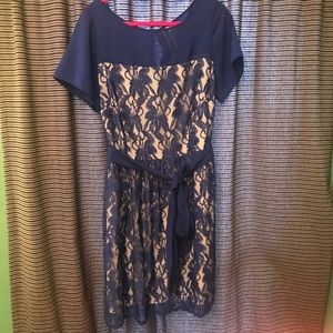 Beautiful blue lace dress